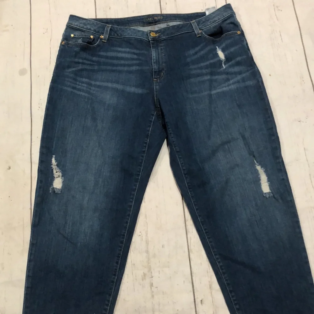 Michael Kors blue relaxed jeans - Picture 3 of 9